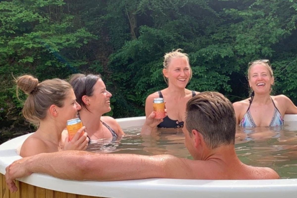 Private Outdoor Sauna and River Swim in Devon